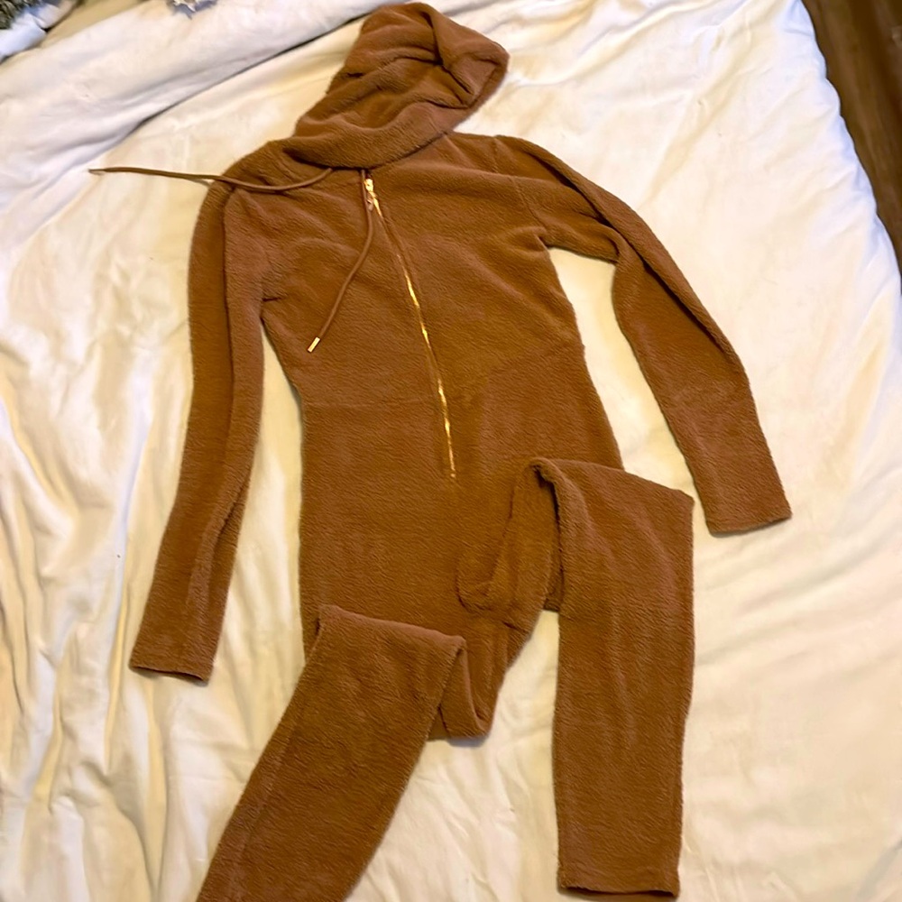 FABLETICS YITTY Onesie Fuzzy Pajamas Loungewear Sexy Rare